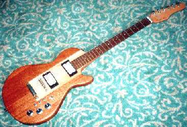 Overview of Rods guitar